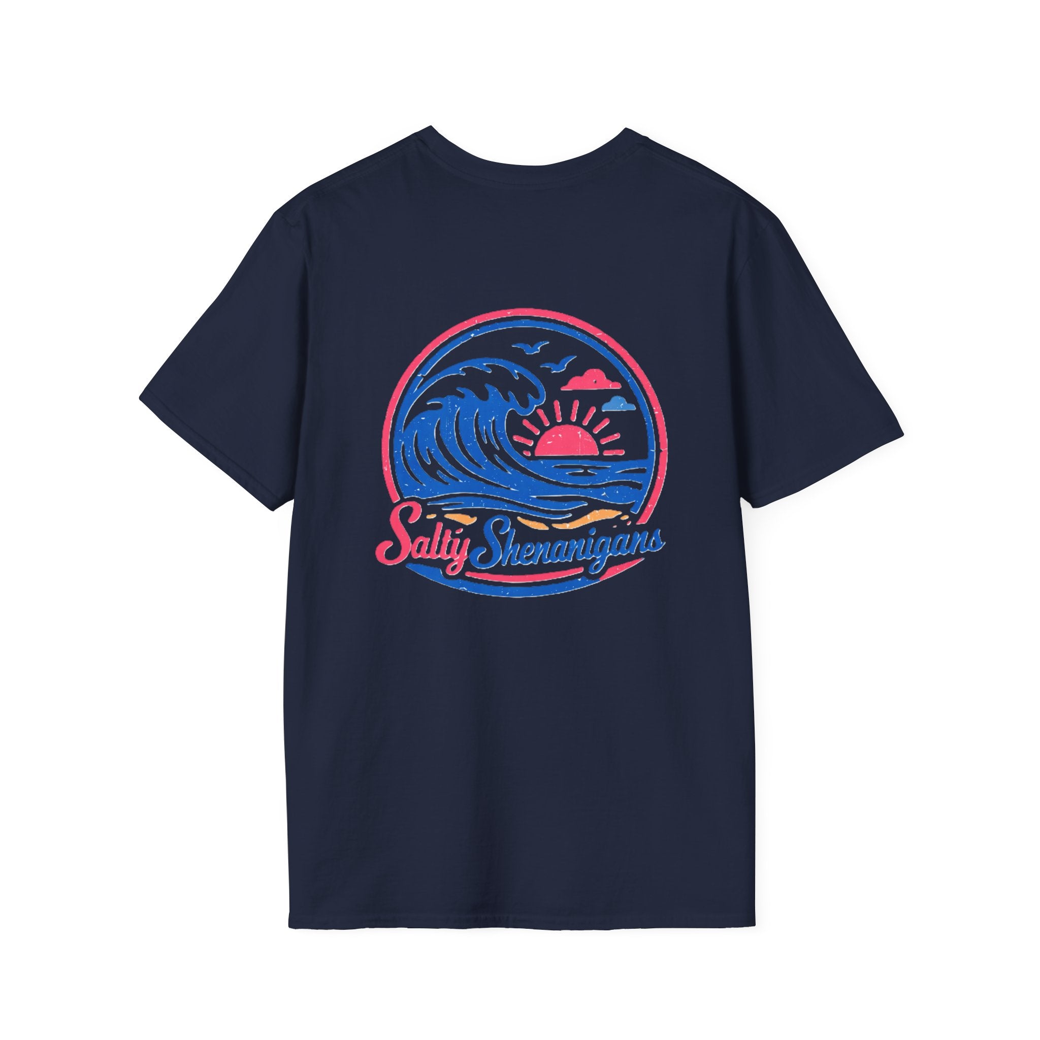 Salty Shenanigans Beach - T-Shirt Printify