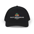 Salty Shenanigans Apparel Coastal Palm Wave Logo Collection | Premium Beach Lifestyle Trucker Hat & Graphic Tee | Richardson 112 Inspired Printify