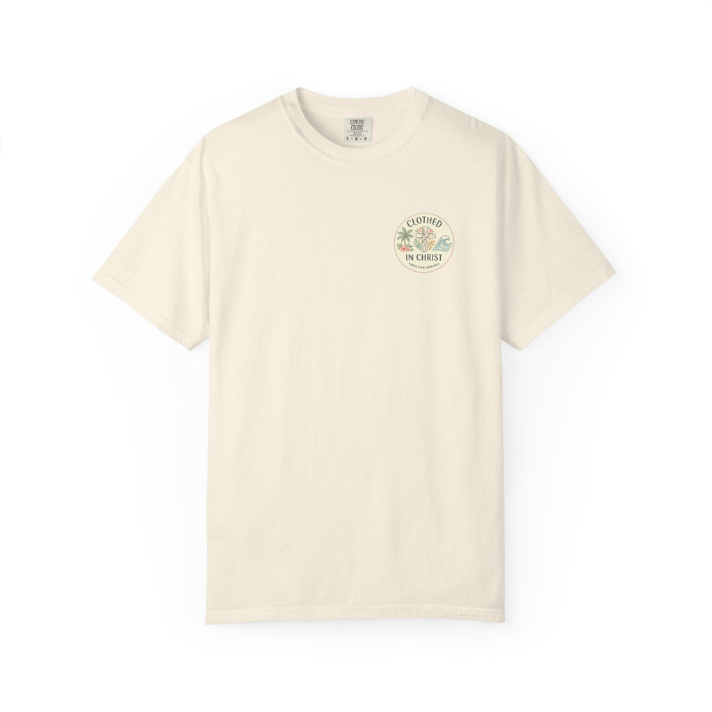 Clothed In Christ -Christian T-Shirt — "Jesus Died For You, Live For Him" Graphic Tee Printify