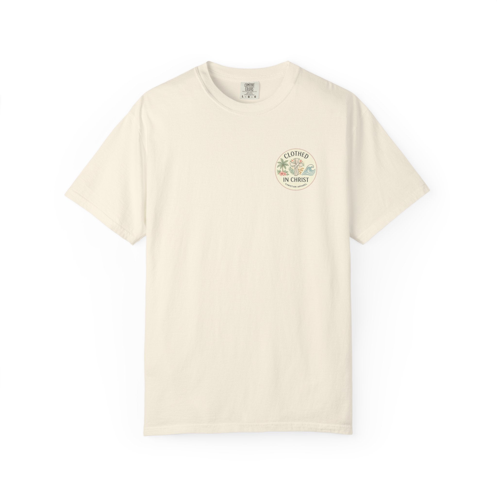 Clothed In Christ -Christian T-Shirt — "Jesus Died For You, Live For Him" Graphic Tee Printify