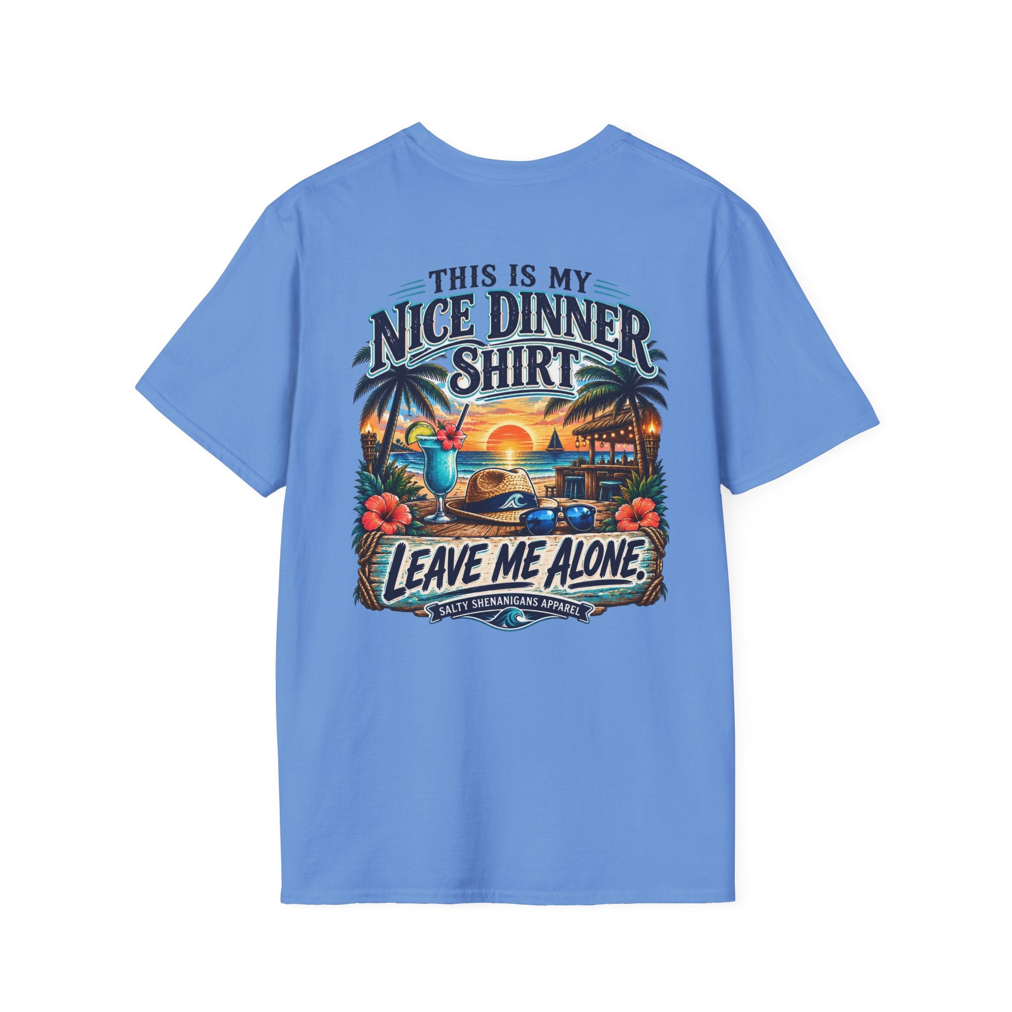 This Is My Nice Dinner Shirt Leave Me Alone Tee Printify