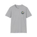 Salty Shenanigans Vintage Coastal Sunset Logo Printify