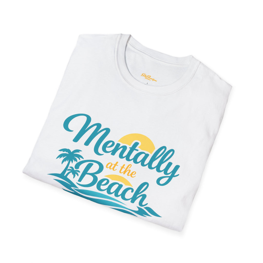 Mentally At The Beach T-shirt Salty Shenanigans Apparel Printify