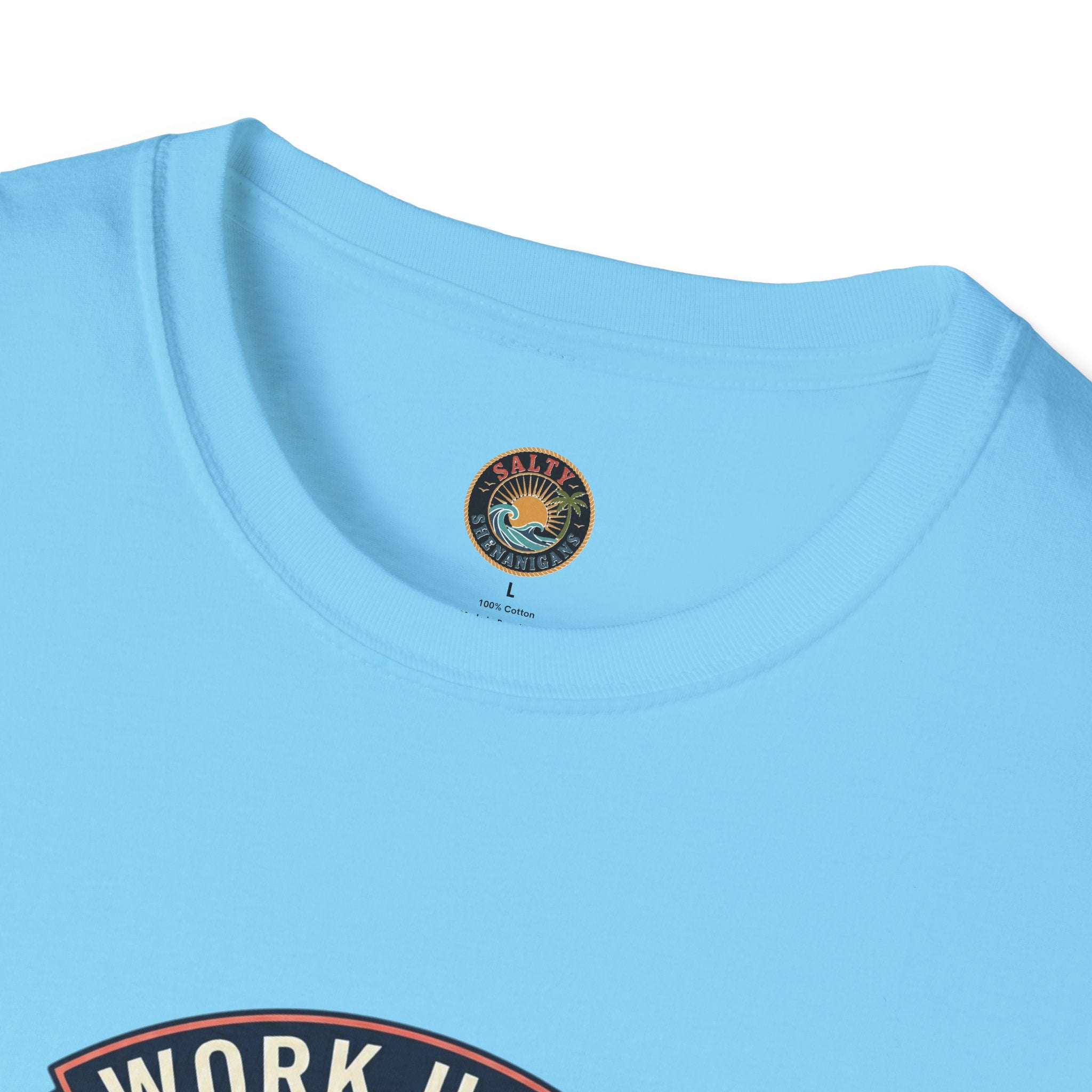 Work Hard Play Hard T-Shirt | Casual Motivational Tee