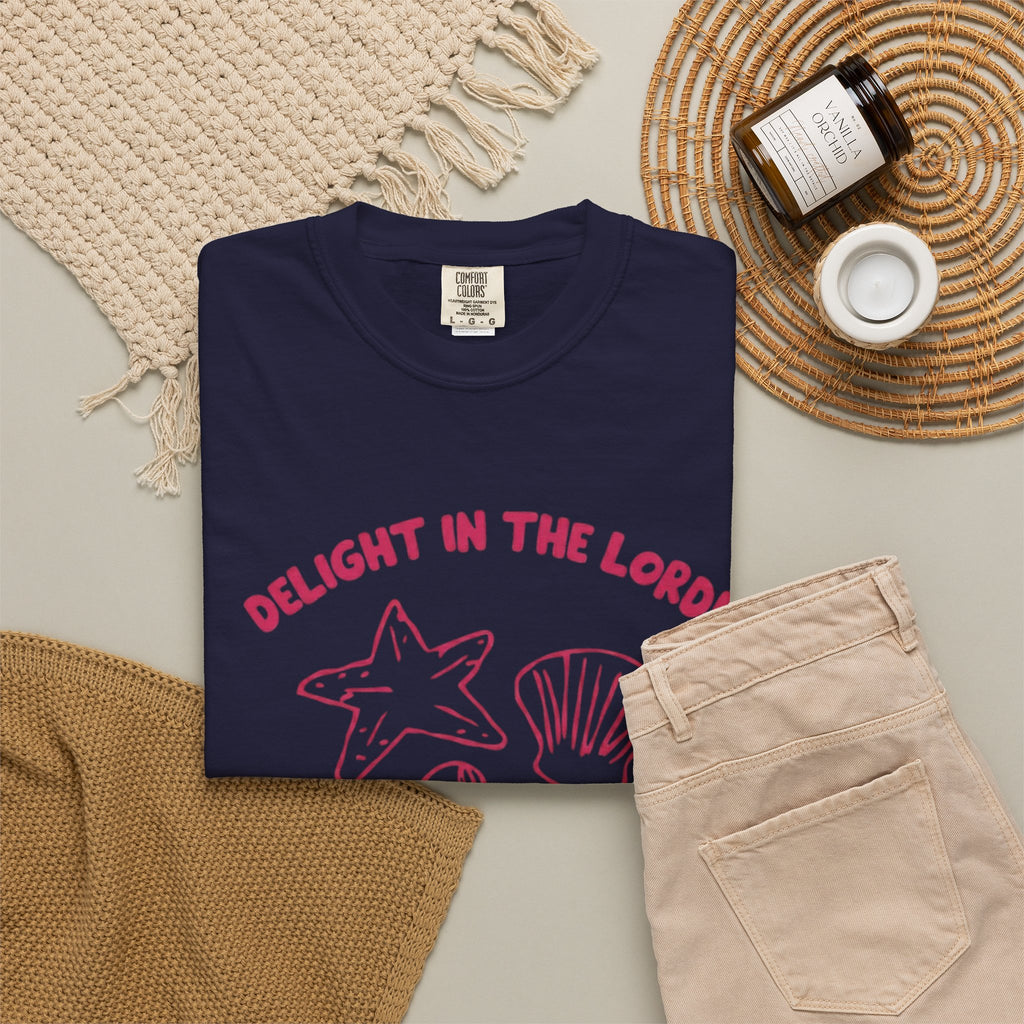 Clothed In Christ T‑Shirt —Delight In The Lord Tee Printify