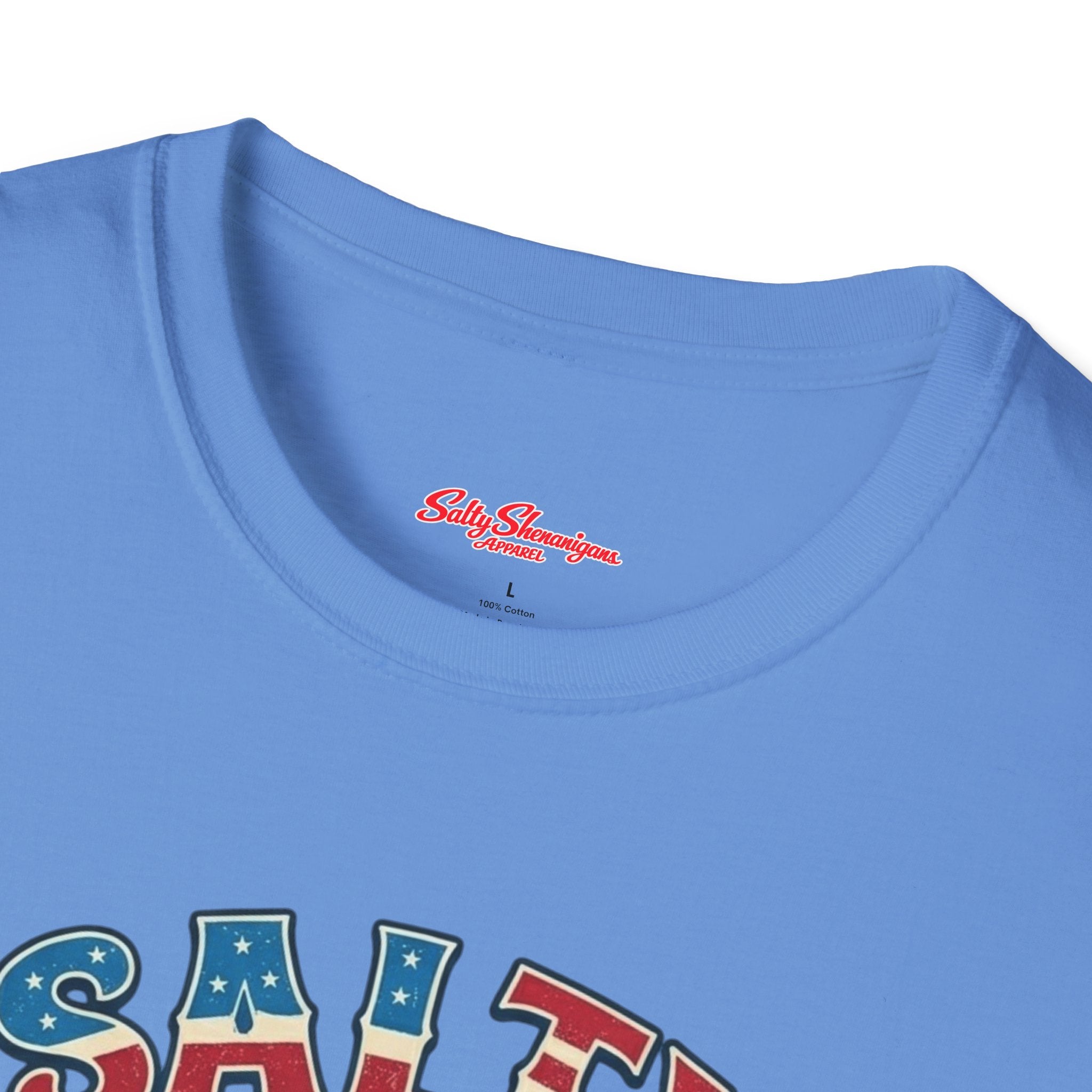 Salty Shenanigans Apparel Beach T-Shirt Printify