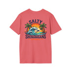 Salty Shenanigans Apparel Beach T-Shirt Printify