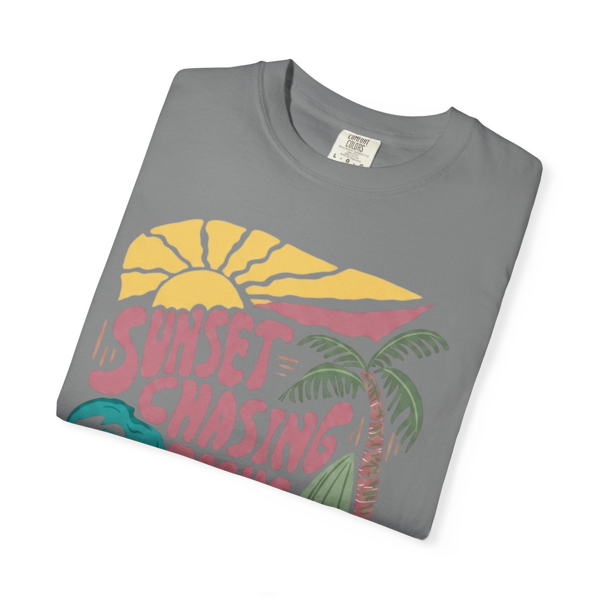 Clothed In Christ T‑Shirt — Sunset Chasing Jesus Seeker Tee Printify