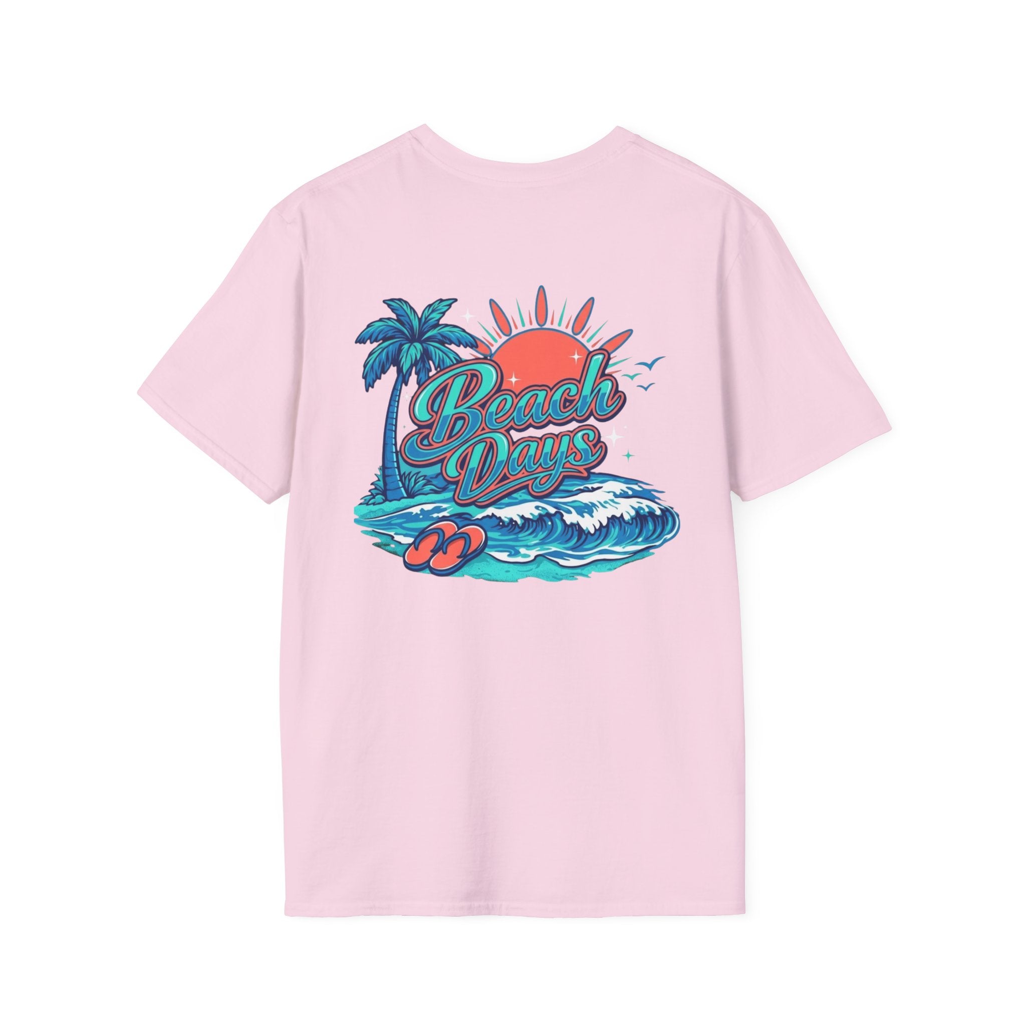 Salty Shenanigans Apparel Beach Days Palm T-Shirt Printify