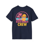 Beach Drinker Crew T-Shirt Printify