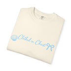 Clothed in Christ Coastal T-Shirt- Blue Print Printify