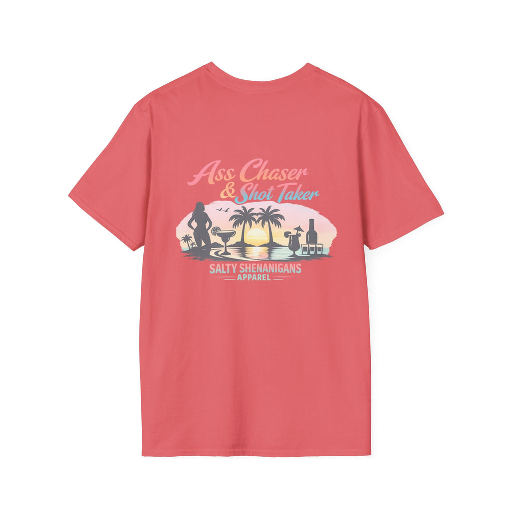 Funny - Ass Chaser & Shot Taker T-Shirt Printify