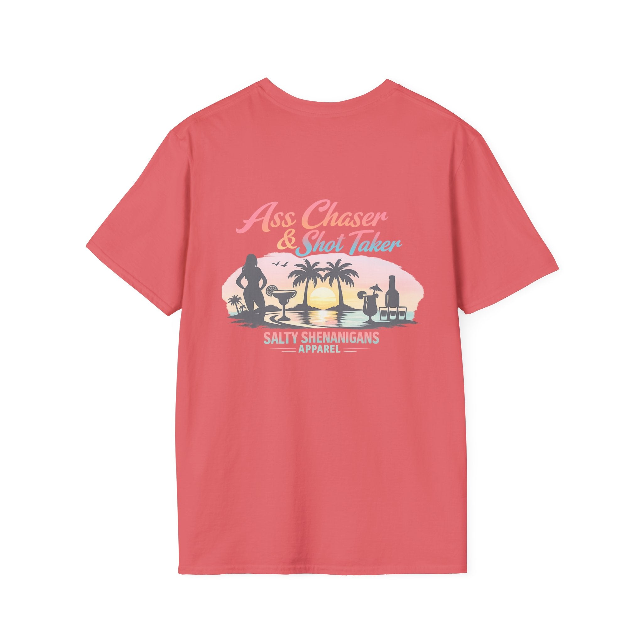 Funny - Ass Chaser & Shot Taker T-Shirt Printify