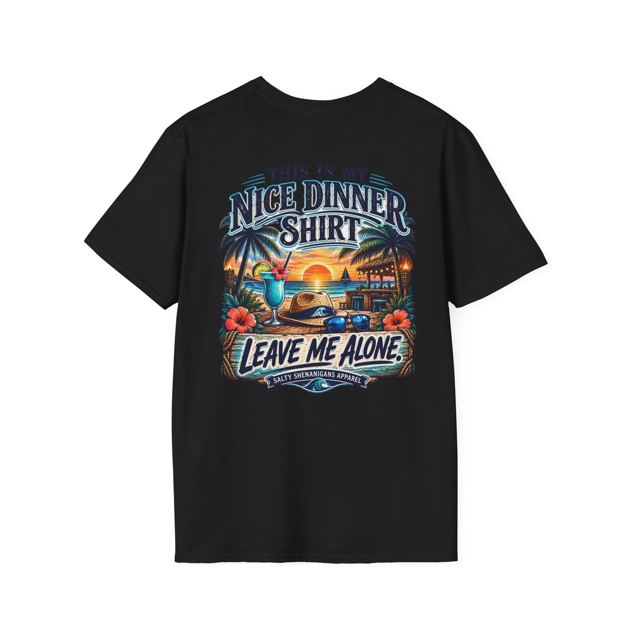 This Is My Nice Dinner Shirt Leave Me Alone Tee Printify
