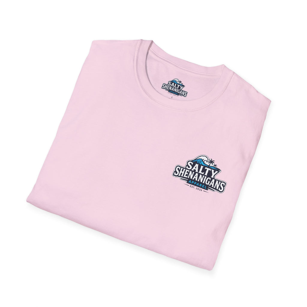 Never Late to Happy Hour Coastal SunsetTee Printify