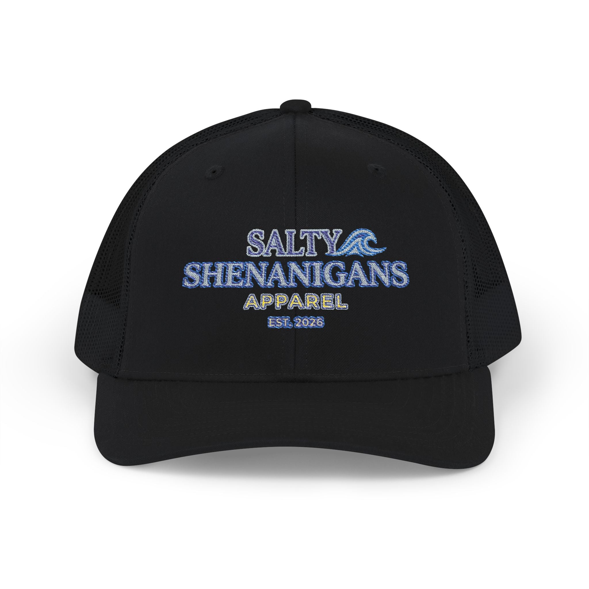 Salty Shenanigans Apparel Est. 2026 Snapback Trucker Cap Printify