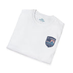 America 250th Anniversary Coastal Flag Tee | Salty Shenanigans Apparel Printify