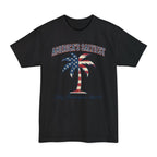 Americas Saltiest Tall T-Shirt — Salty Shenanigans Apparel Patriotic Tee Printify