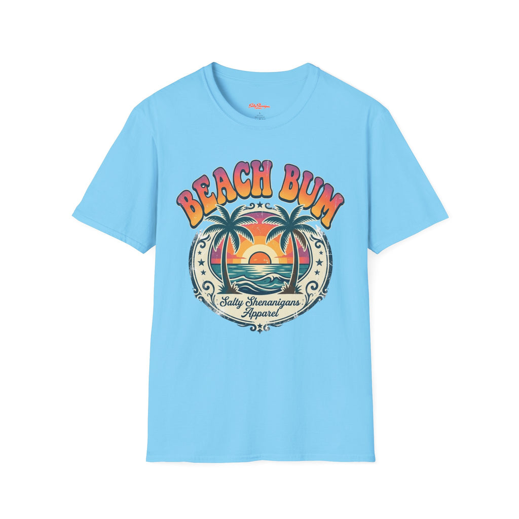 Salty Shenanigans Apparel The Beach Bum T-Shirt Printify