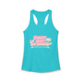 Women's Salty Shenanigans Sorry About My Husband Racerback Tank Printify