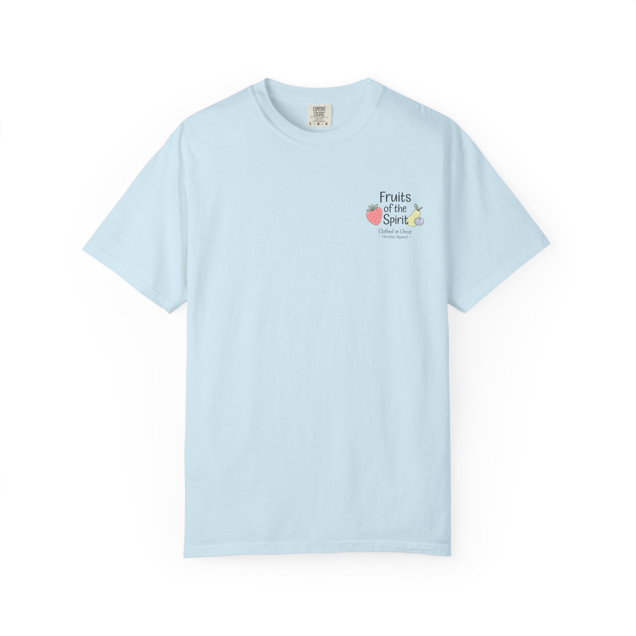 Fruits of the Spirit T‑Shirt — Colorful Fruit Faith Graphic Tee Printify