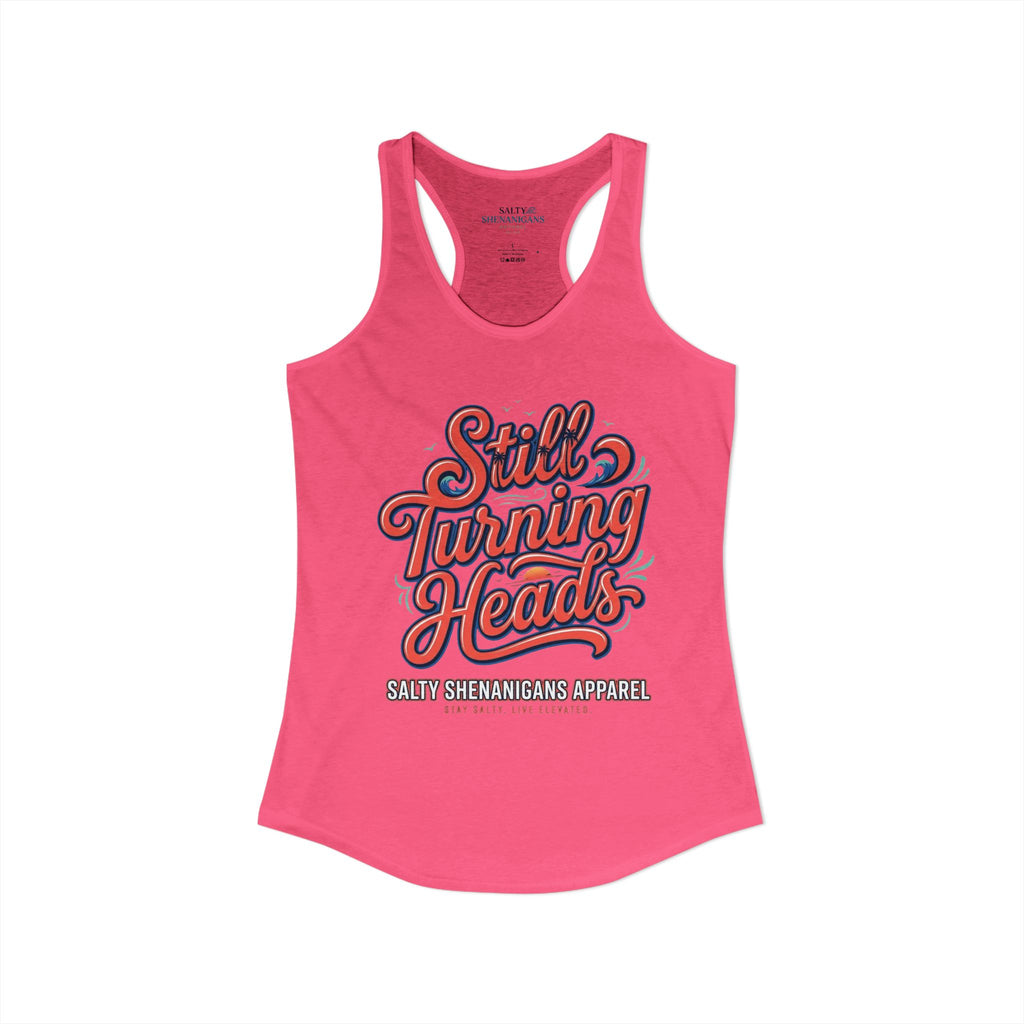 Still Turning Heads Women's Tank Top | Funny Beach Tank Printify