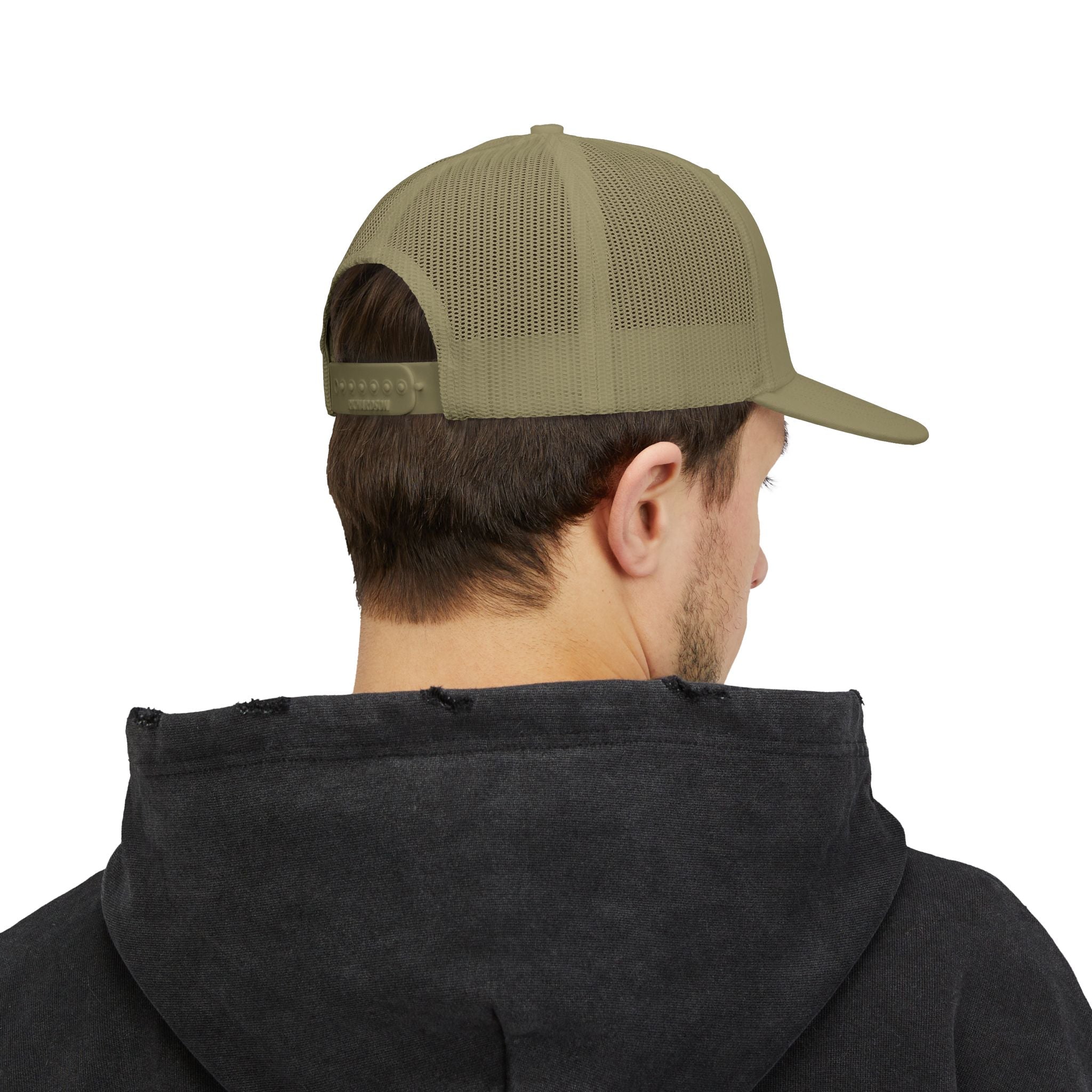 In My Defense I was Left Unsupervised Snapback Trucker Cap Printify