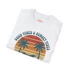 Good Vibes & Sunset Tides Salty Shenanigans Apparel Printify