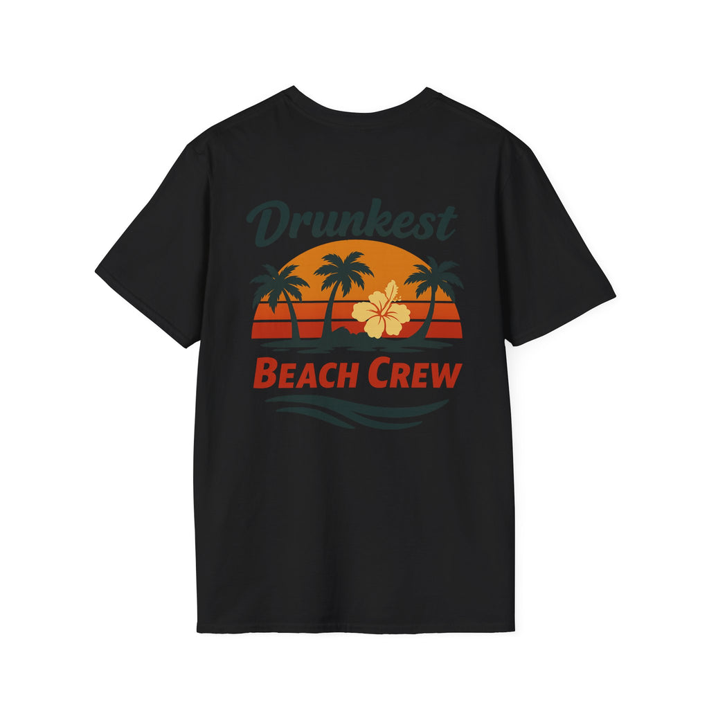 Drunkest Beach Crew T-Shirt Printify