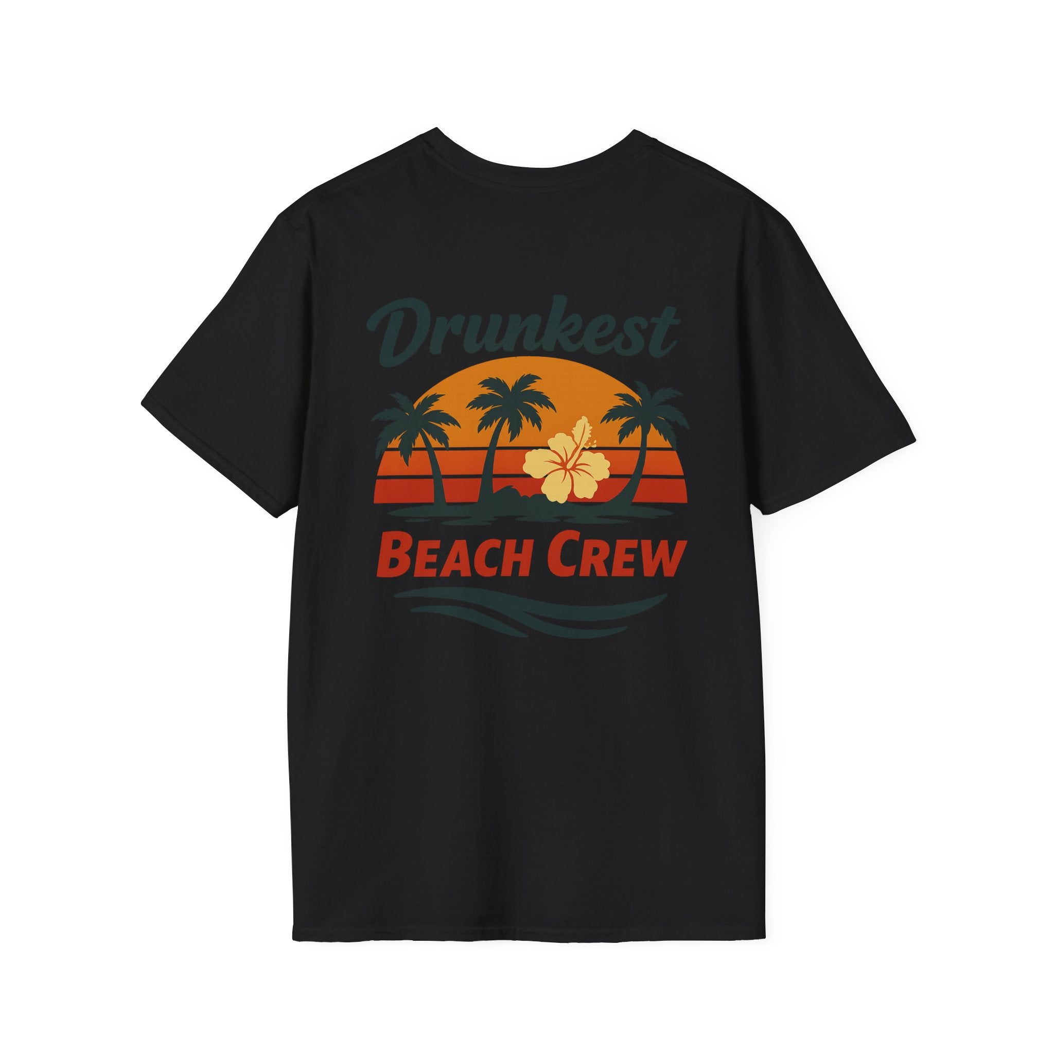 Drunkest Beach Crew T-Shirt Printify