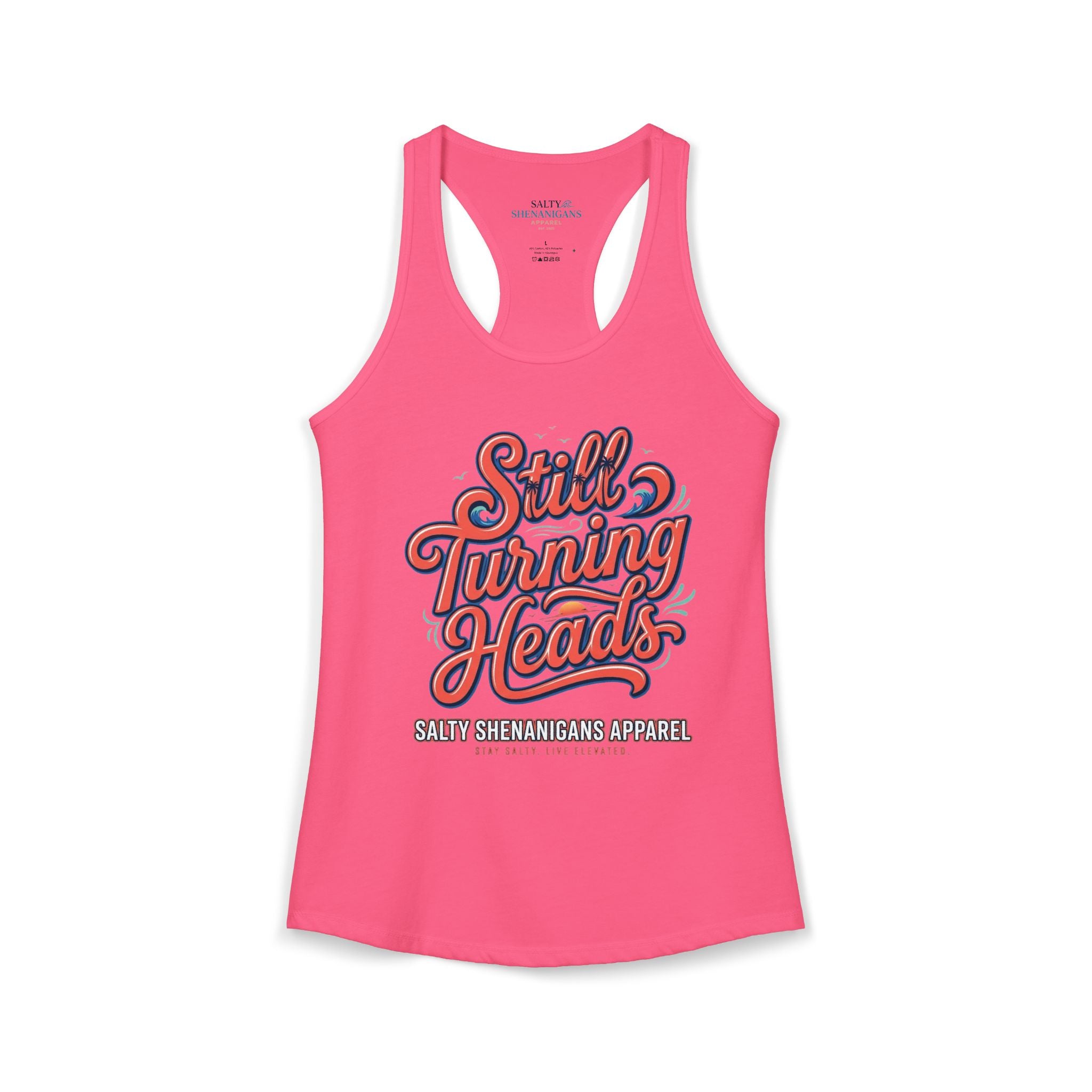 Still Turning Heads Women's Tank Top | Funny Beach Tank Printify