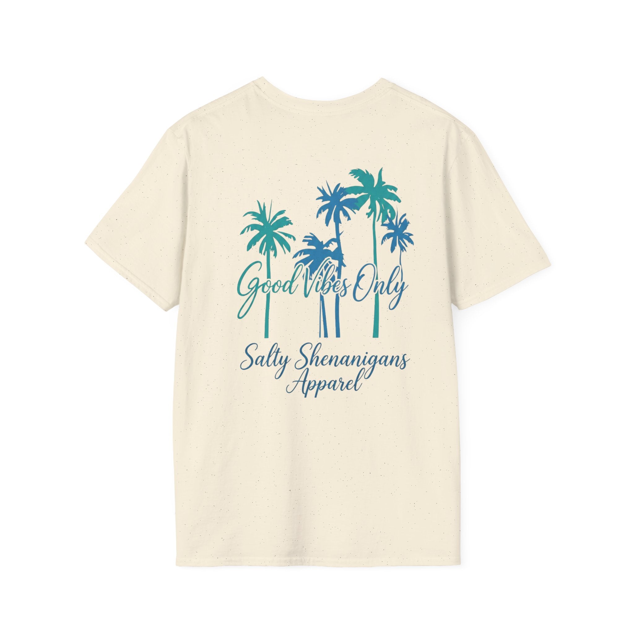 Good Vibes Only Coastal Palm Tee | Salty Shenanigans Apparel Printify