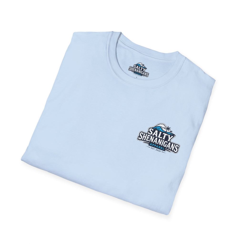 Never Late to Happy Hour Coastal SunsetTee Printify
