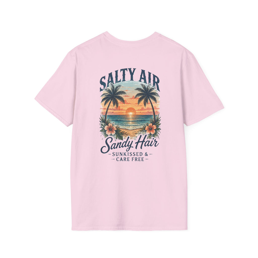 Salty Shenanigans Apparel Salty Air Sandy Hair T-Shirt Printify