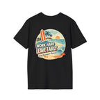 Work Hard Leave Early T-Shirt | Salty Shenanigans Funny Graphic Tee Printify