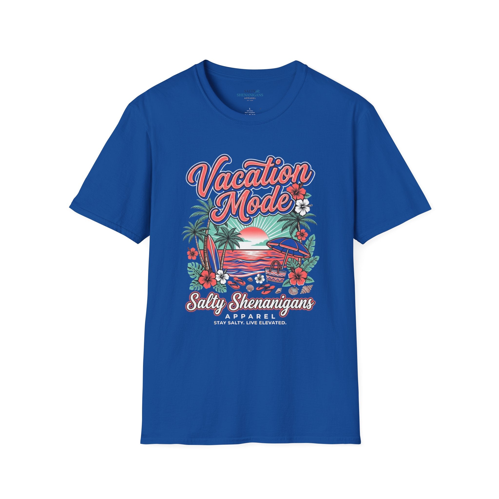 Vacation Mode Beach Resort T-Shirt Printify