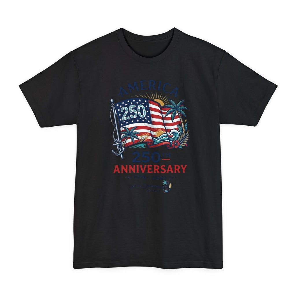 Americas 250th Palm Tall T-Shirt — Salty Shenanigans Apparel Printify