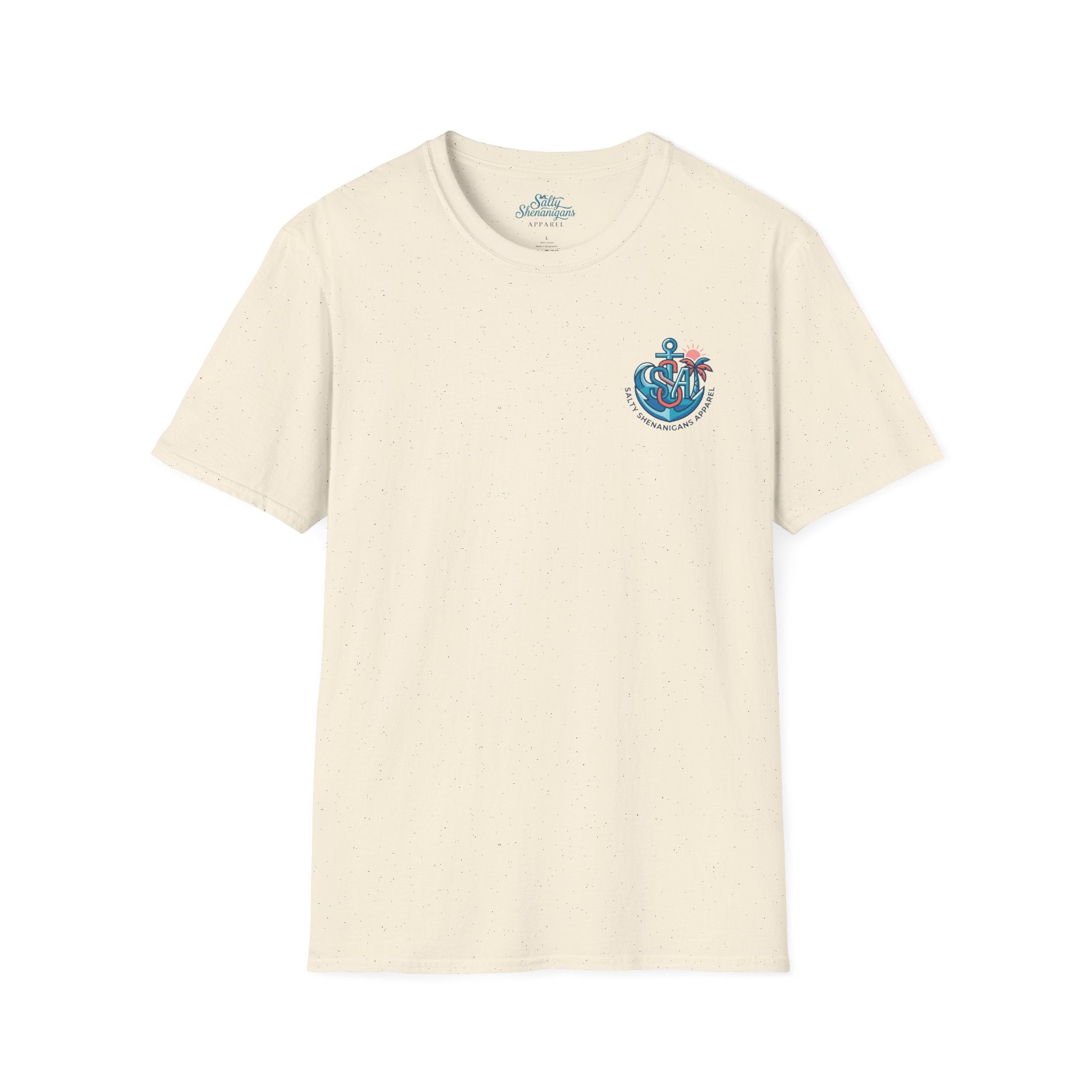 Salty Shenanigans Sunset Paradise Tee | Women's Coastal Beach T-Shirt Printify