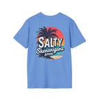 Salty Shenanigans Apparel Beach Palm T-Shirt Printify