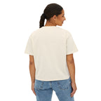 SALT Women's Boxy Tee - 'Salty Shenanigans' Beach Sunset Graphic Printify