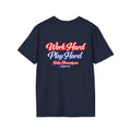 Work Hard Play Hard Funny T-shirt Salty Shenanigans Apparel Printify