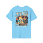 Never Late To Happy Hour Coastal Graphic Tee | Salty Shenanigans Apparel Printify