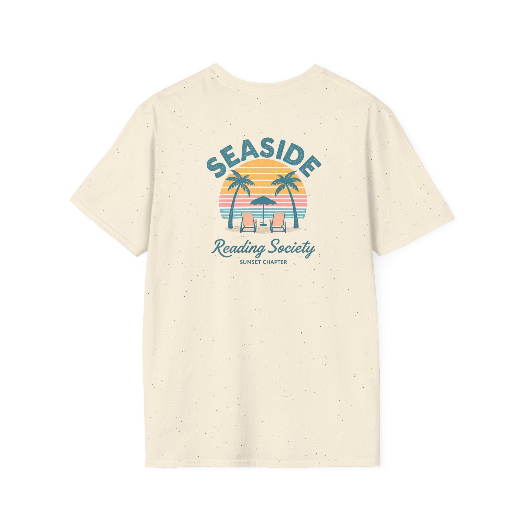 Seaside Reading Society T-Shirt | Salty Shenanigans Printify