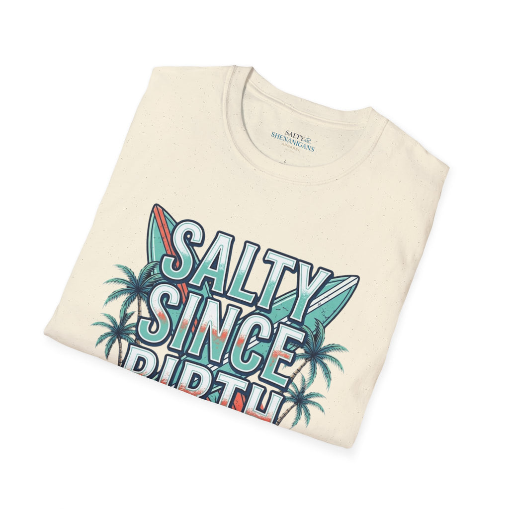 Salty Since Birth Shirt | Coastal Beach Tee Printify