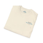 Never Late To Happy Hour Coastal Graphic Tee | Salty Shenanigans Apparel Printify