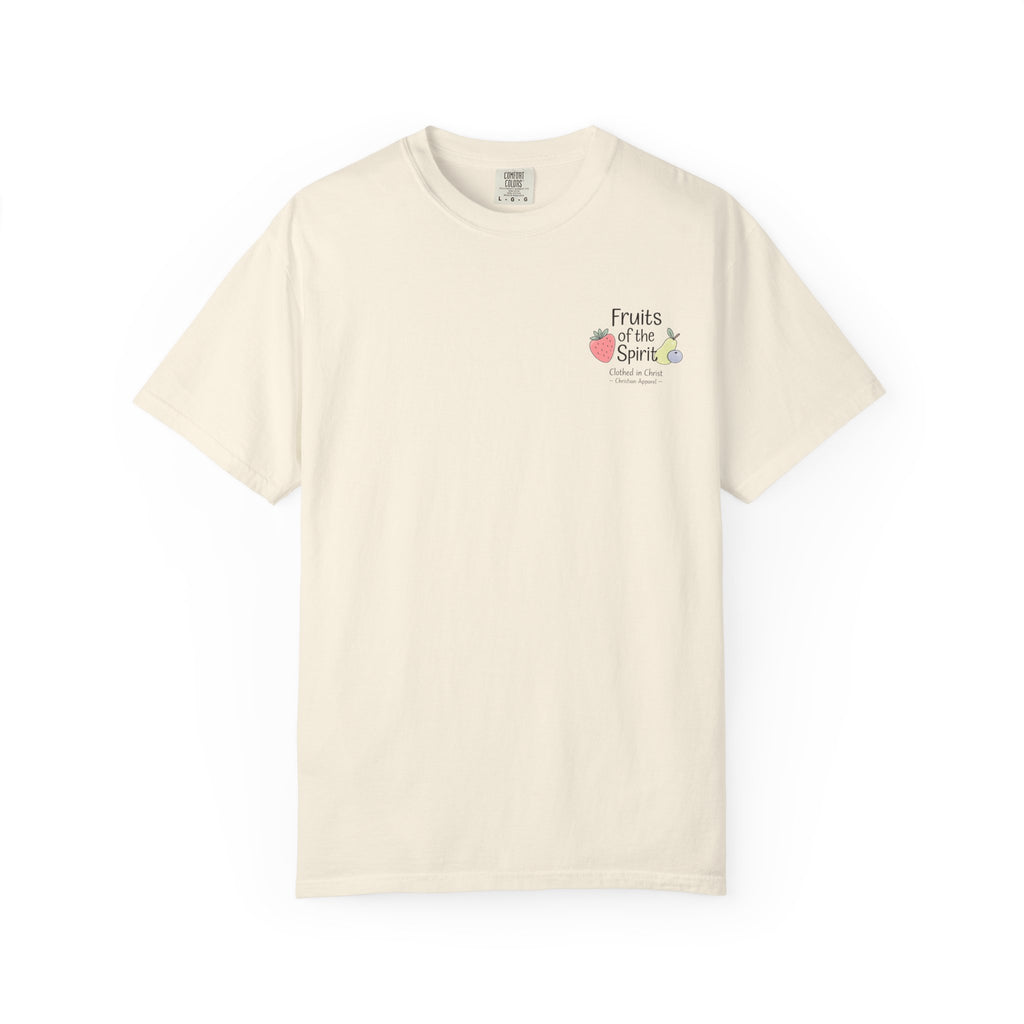 Fruits of the Spirit T‑Shirt — Colorful Fruit Faith Graphic Tee Printify