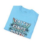 Salty Since Birth Shirt | Coastal Beach Tee Printify