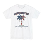 Americas Saltiest Tall T-Shirt — Salty Shenanigans Apparel Patriotic Tee Printify
