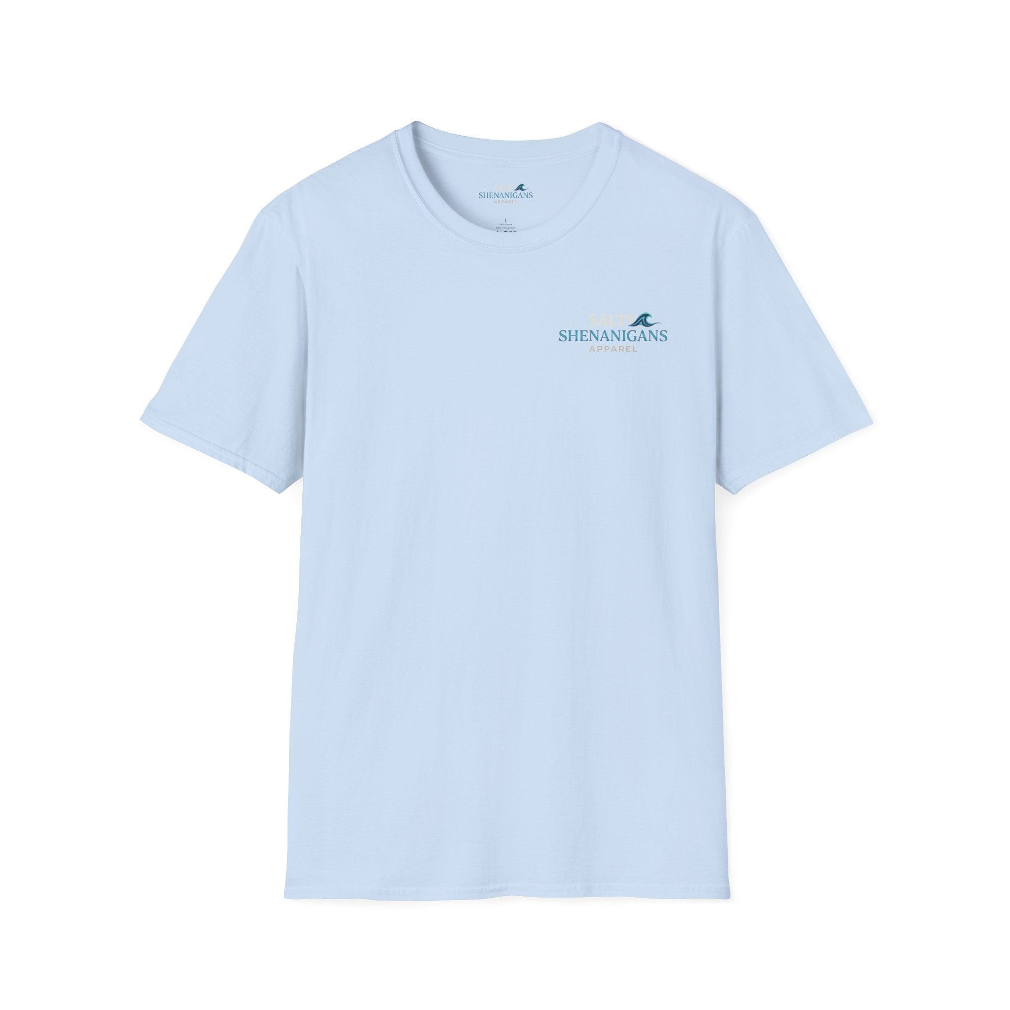 Mentally At The Beach Beach Bar T-Shirt | Premium Coastal Apparel Printify