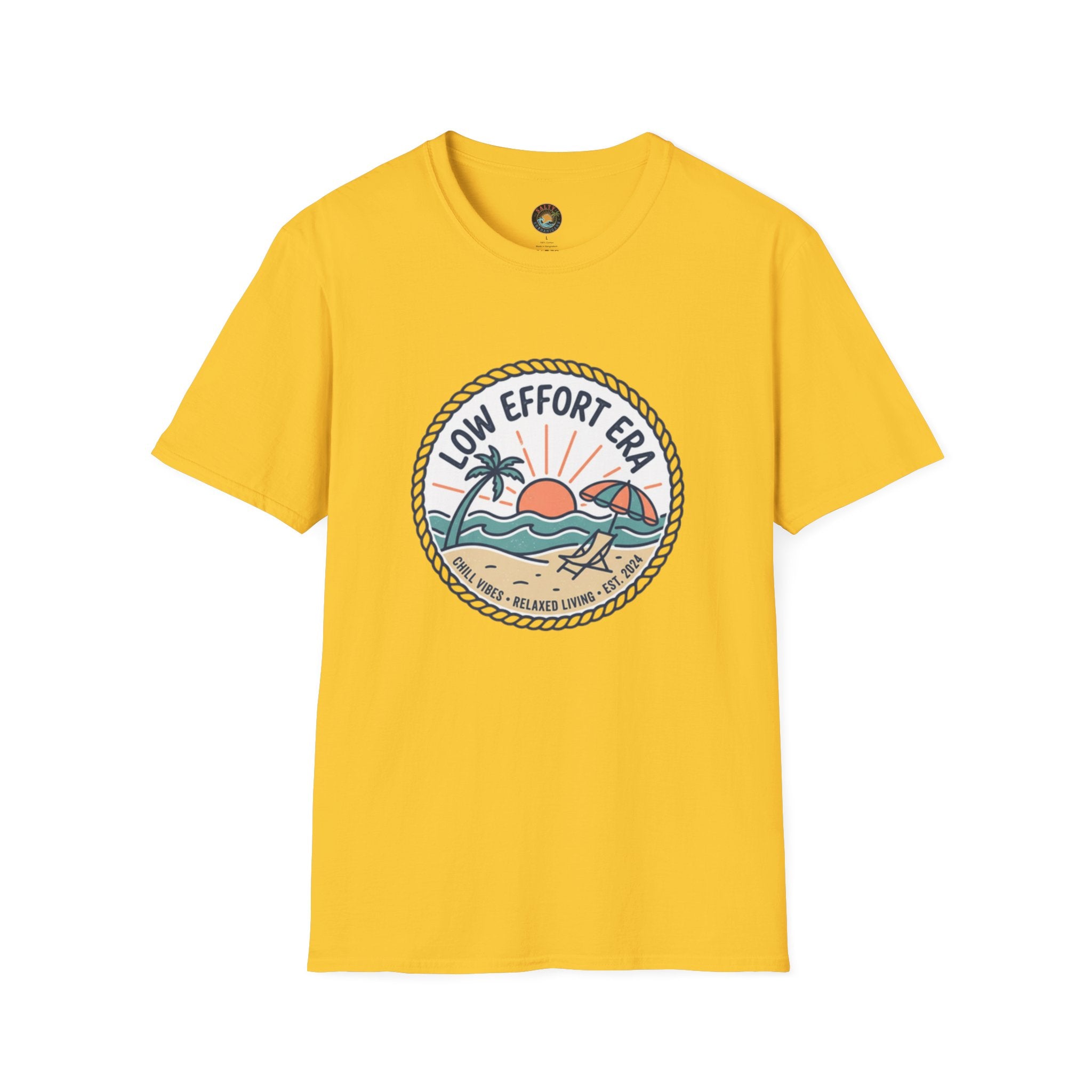 Low Effort Era, T-Shirt | Funny Vacation Tee